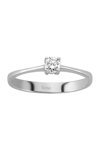 Sirius G Renk 0,20 Karat Pırlanta Tektaş Yüzük 0817R0121