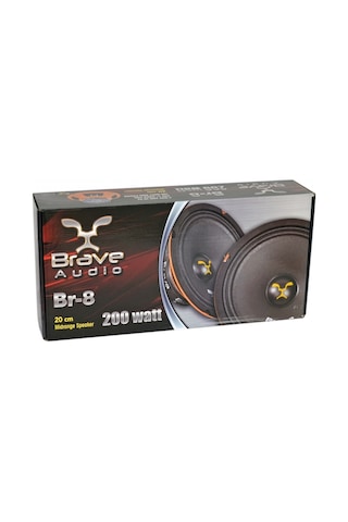 Brave Audio Hoparlör 20 Cm - 8 İnç Midrange 200w 100w Rms Br-8