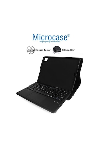 Huawei Uyumlu Matepad Pro 12.6 Bt Mouse&Touchpad Klavyeli Kılıf - Bkk15