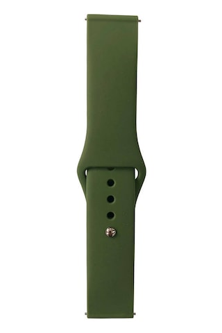 Ekılıf - Huawei Watch Gt3 42mm Uyumlu - Kordon Band Serisi 20mm Klasik Kordon Silikon Strap Kayış - Tarmac