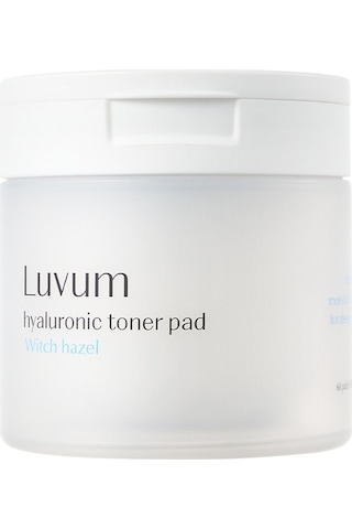 Luvum Hyalüronik Asit ve Cadı Fındığı İçeren Nemlendirici Tonikli Ped Luvum Toner Pad 60 adet