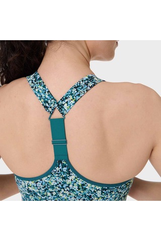 Sweaty Betty Sweaty Betty Power Medium Support Sports Br Kadın Siyah Fitness Bra 5113 Pembe