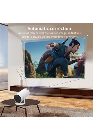 Springsun Film Projektörü Yeni Ürün Hy300 Projektör Modeli Ev Yurt Taşınabilir Mini Projeksiyon