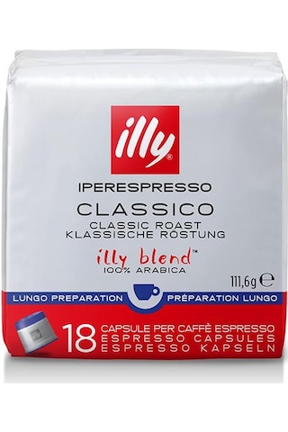 Lungo Iperespresso Kapsül Kahve (18 Adet)