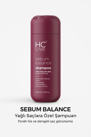 Hc Care Yağlı Saçlar İçin Şampuan 300 ML