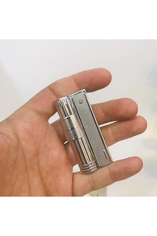 Zenit Muhtar Çakmağı Metal Benzinli Çakmak 65 MM