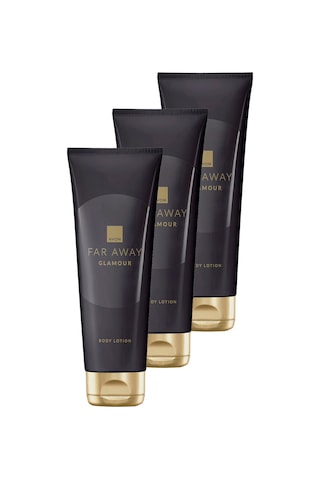 Avon Far Away Glamour Vücut Losyonu 3 x 125 ML