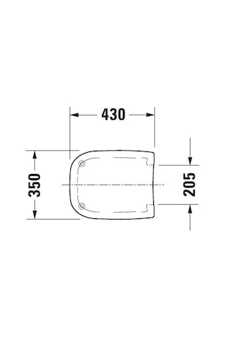 Duravit D-Code Klozet Kapağı