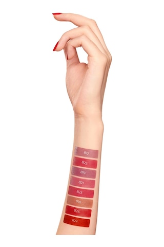 Alix Avien Uzun Süre Kalıcı Nemlendirici Pürüzsüz Etkili Yarı Mat Ruj Satin Touch Lipstick 809 Roasted Pink