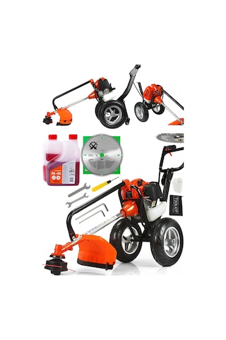 Staxx Power BTT9900 Tekerlekli Benzinli Motorlu Tırpan + Ot Biçme Makinesi