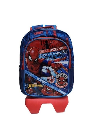 Frocx Spıderman Çekçekli İlkokul Çantası Check Go -48116