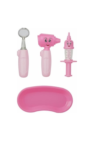 Pasifik Oyuncak Işıklı Doktor Seti Pembe Bs8602b