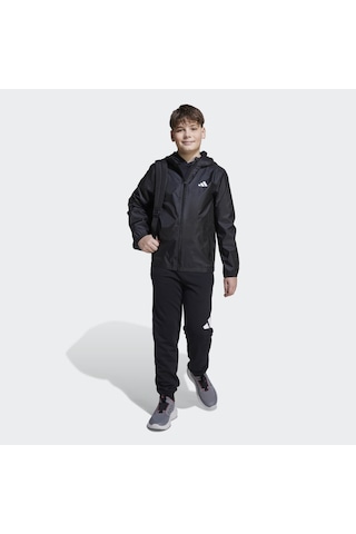 Adidas Jl9046 J Raın Jkt Çocuk Yağmurluk Siyah