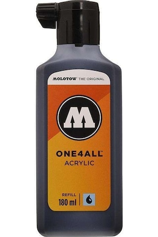 Molotow One4all Akrilik Mürekkep Refill 180 Ml Signal Black 180