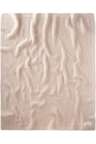 Cigit Selanik Triko Battaniye 80x100 +/-5 Cm Naturel Natürel