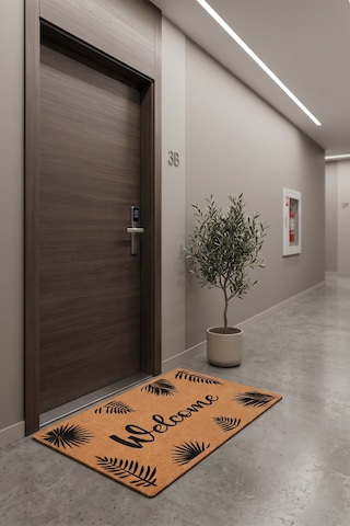 Villadia Home Textile Kapı Önü Paspası Kaymaz Taban Dekoratif Paspas Ev Giriş Antre İç Ve Dış Mekan Paspası 45x70 Cm 17ypycoco