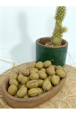 Aydın Yöresi Memecik Cinsi Sofralık Tatlandırılmış Çizik Zeytin 2 Kg