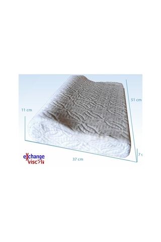 Visco Yastık Ortopedik Boyun Yastığı 51/37/11-7
