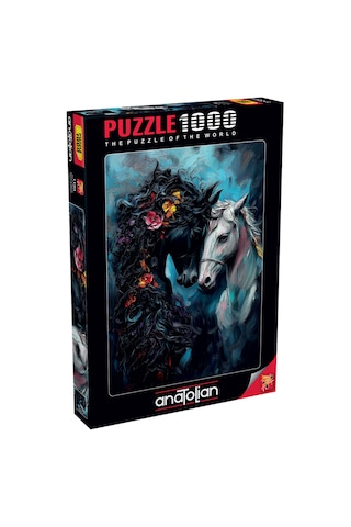 Anatolian 1000 Parçalık Puzzle - Siyah Beyaz 1199