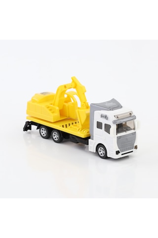 Pasifik 2 Li Çek Bırak İş Makinesi Seti Mikser Ve Kepçe Göreve Hazır