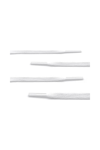 Hapshoe 80 Cm Beyaz 0,5 Mm Yassı Mumlu Ayakkabı Bağcığı Beyaz