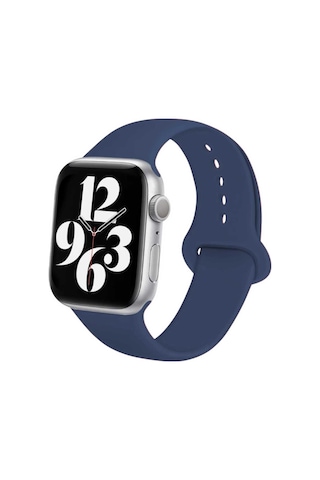 Silikon Kordon Kayış Watch 2/3/4/5/6/7/8/9/se Seri Uyumlu 38-40-41 Mm