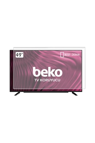 Beko Uyumlu Led Tv B49l 8900 5a Tv Ekran Koruyucu
