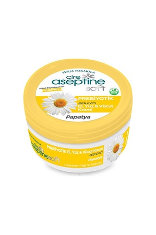 Cire Aseptine Soft Papatya Özlü Besleyici Prebiyotikli Krem 200 Ml Aloe Vera