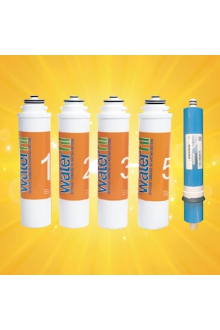 Waterlife Filtre 5 'Li Set Waterlife Su Arıtma Filtresi * 458215045
