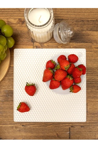 Arrıchi Sıcak Yemekler İçin Mutfak Silikon Standı 177775603 Beyaz