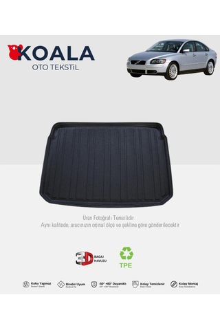 Volvo S40 1995-2004 3d Bagaj Havuzu