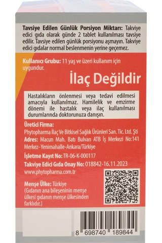 Phytodef Magnodef Focus 30 Tablet