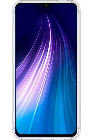 Xiaomi Redmi Note 8 Uyumlu Şeffaf Kılıf Kelebek 2 Tasarımlı