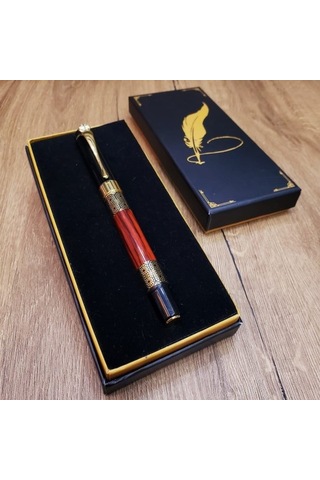 Gold Desenli Metal Roller Kalem 48083355