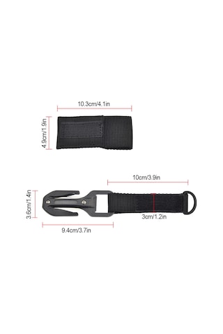 Neevoyu Su Altı Dalış Kesici, Nylon Gövde Ve Paslanmaz Çelik Bıçaklı, Taşınabilir Kurtarma Aleti, Kf-963 Pembe Renk Pembe