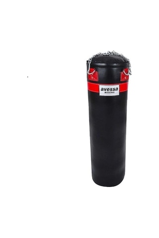 Özel Üretim Çalışma Kondisyon Spor Salonu Prolıne 150x40 Boks Kum Torbası Siyah