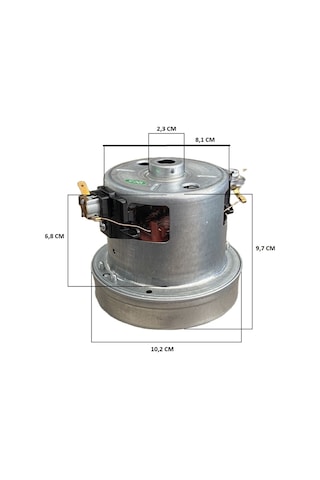 Fakir Vacuus A120 Darky Öko Elektrikli Süpürge Motoru 1300 W (537814763)