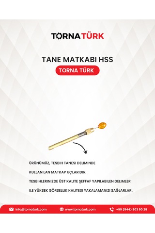 0.8mm Hss Tane Matkabı Ucu 10'lu Paket