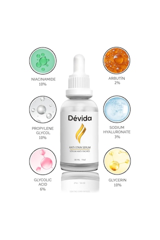 Devida Leke Karşıtı Aydınlatıcı Canlandırıcı Serum BrightFix Series A200 30 ML
