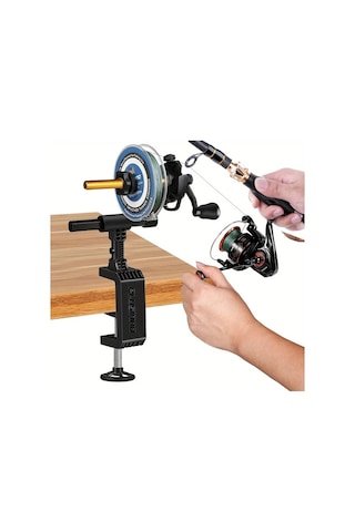 Xuweiwei Çok Fonksiyonlu Balıkçılık Hattı Makinesi Masa Kelepçesi Biriktiricisi 01 Döner Makara Pvc Malzeme Farklı Boyutlar İçin Uygun