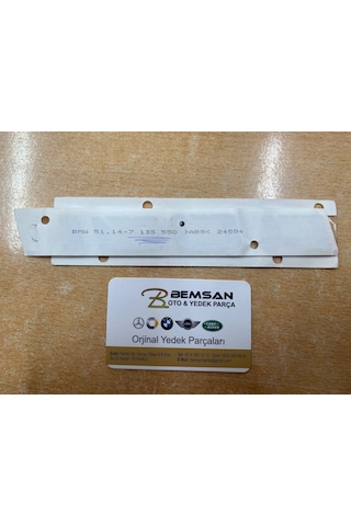 BMW E81 E82 E87 E88 F20 120D BAGAJ YAZISI 51147135550.