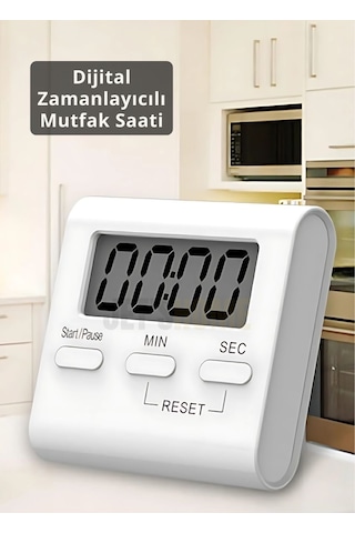 Jet's Home Dijital Mutfak Saati Kronometre Zamanlayıcı Mutfak Zamanlayıcı