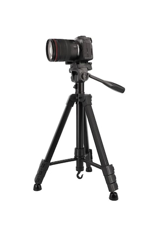 Ayex Lt-460 Tripod 90 Yatay Orta Kolonlu Fotoğraf Ve Video Tripodu, Monopod Özellikli