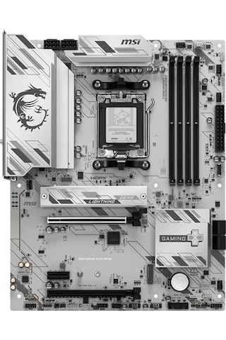 Msı B850 Gamıng Plus Wıfı6e Am5 Ddr5 8200 Oc Mhz Atx Gaming Aaaa11msı0033