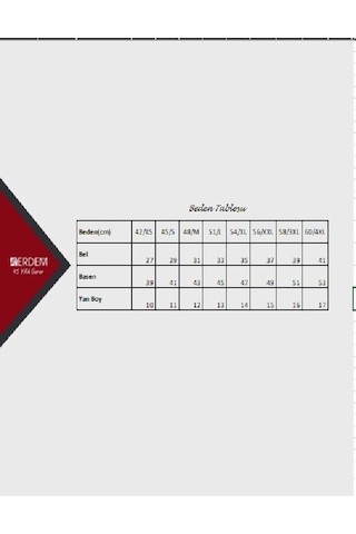 Erdem Kadın Ribana Bato Külot - 6 Adet 001