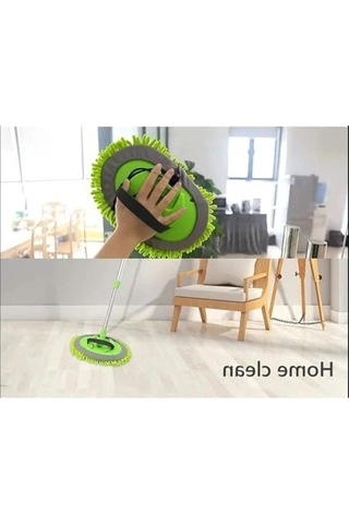 Uzun Saplı Oto Yıkama Ve Temizleme Mop Seti
