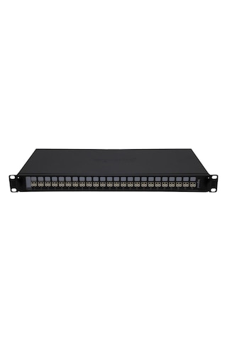 032162 24 Port Dublex Lc Fiber Optik Patch Panel 24 Adet Lc Dublex Coupler-ek Kaseti