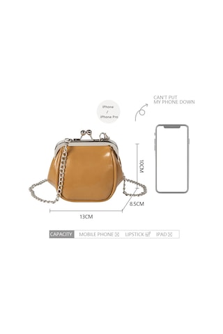 Zincir Askılı Vintage Esintili El Çantası, Gece Çantası, Deri Saplı Çapraz Çanta, Kadın 22x12x8 Cm, 1 Adet B Diğer