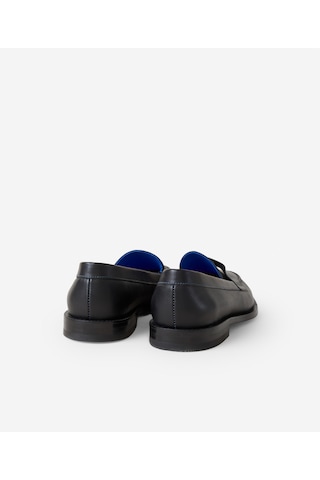 Yargıcı Deri Renkli Astarlı Loafer 26kkay4075x 001 Siyah