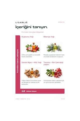 L'carlıe Dermastra Gerilme Bölgeleri Bakım Kremi Vücut 100 Ml